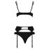 Passion Floris - Lingerie Set (Black)  - L/XL