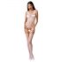 Passion BS070 - Double Strap Mesh Set (White) - S-L 