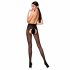 Open Decorated Stockings (Black) - Passion Ti Open 006 