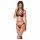 Passion Peony - Bra Set (Red-Black) 