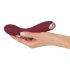 Eco-Friendly G-spot Vibrator (Burgundy) - Feel the Magic Shiver 