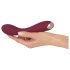 Feel the Magic Shiver - G-spot Vibrator (Burgundy) - Eco Packaging