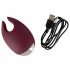 Magic Shiver - Rechargeable Clitoral Stimulator (Burgundy) - Eco Packaging 