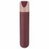 Magic Shiver Rechargeable Wand Vibrator (Burgundy) - Eco Packaging 