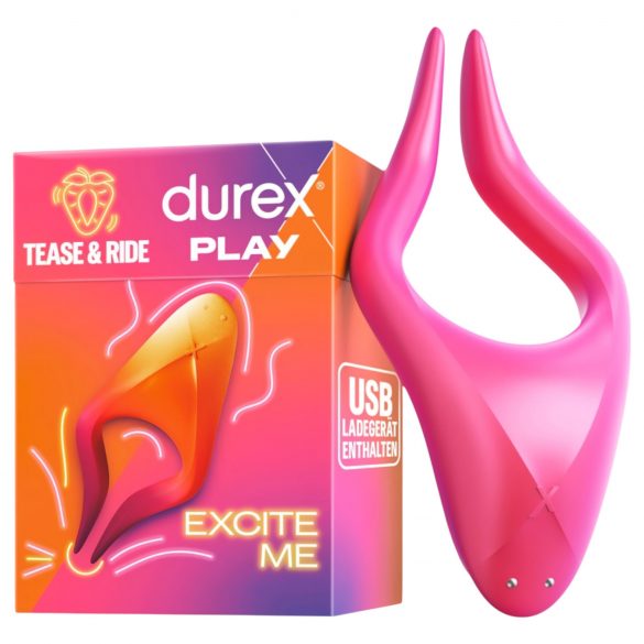 Durex Tease & Ride - erogenous zone stimulator (pink)