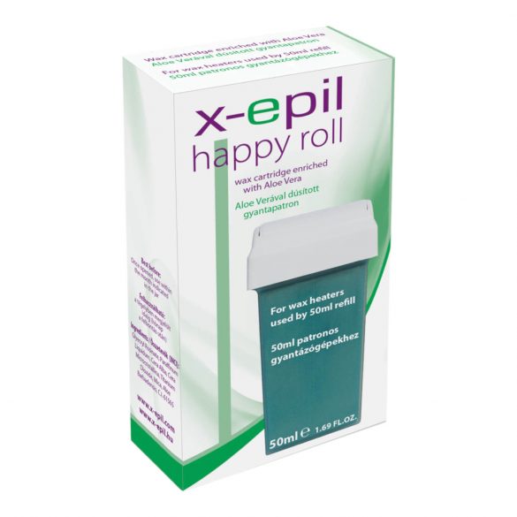 X-Epil Happy Roll Wax Cartridge with Aloe Vera (50ml) 