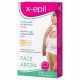 X-Epil - Ready-to-Use Premium Gel Wax Strips (12 pcs) - for Face 