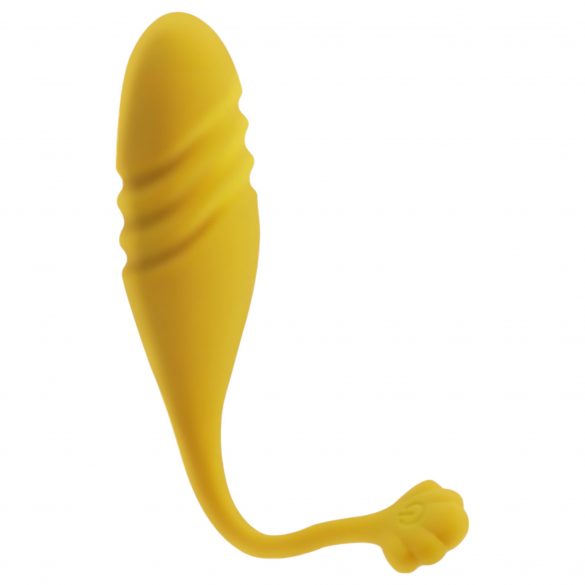 Eggs Series - Thrusting Vibrating Egg (Yellow)