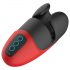 Lonely Lena - vibrating-squeezing masturbator (black-red)