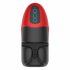 Lonely Lena - vibrating-squeezing masturbator (black-red)