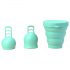 Tsuki Rhea α and β Menstrual Cup and Sterilizing Cup