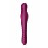 ZALO King - Rechargeable, Waterproof, Thrusting Vibrator (Purple) 