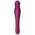 ZALO King - Rechargeable, Waterproof, Thrusting Vibrator (Purple) 