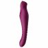 ZALO King - Rechargeable, Waterproof, Thrusting Vibrator (Purple) 