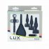 LUX Active - Silicone Anal Training Set (Black) 