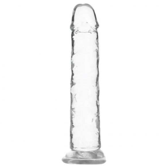 Addiction Crystal - Suction Cup Dildo (Transparent) - 18cm