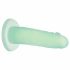 Addiction Cocktails - Silicone Dildo with Base (Green) 