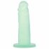 Addiction Cocktails - Silicone Dildo with Base (Green) 