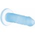 Addiction Silicone Dildo with Base (Blue) 