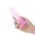 Addiction Cocktails - Silicone Dildo with Base (Pink) 