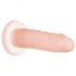 Addiction Cocktails - suction cup, silicone dildo (peach)