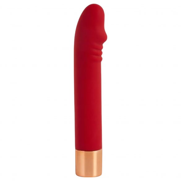 Charming Vibe - Rechargeable G-Spot Vibrator (Red) 