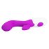 Pretty Love Brighty - Waterproof G-Spot Vibrator with Clitoral Arm (Purple) 