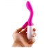 Pretty Love Brighty - Waterproof G-Spot Vibrator with Clitoral Arm (Purple) 