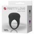 Pretty Love Bertram - Waterproof, Vibrating Cock Ring (Black) 