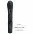 Pretty Love Webb - Rechargeable, Waterproof, Clitoral Vibrator (Black) 