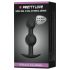 Pretty Love - Internal Ball Anal Dildo (Black)