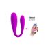 Pretty Love August - Rechargeable, Smart G-spot and Clitoral Vibrator (Pink) 