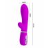 Pretty Love Thomas - Rechargeable Clitoral Vibrator (Pink) 