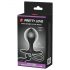 Pretty Love - Inflatable Anal Expander with Inner Ball (Black)