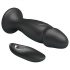 MR. PLAY - Rechargeable Radio-Controlled Anal Vibrator (Black) 