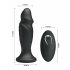 MR. PLAY - Rechargeable Radio-Controlled Anal Vibrator (Black) 