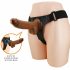 Pretty Love Harness - Universal Strap-On with Dildo - 17 cm (Black)