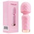 Vibeconnect - Rechargeable Waterproof Mini Vibrator (Pink) 