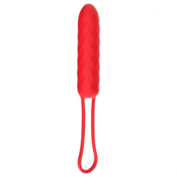 Vibeconnect Faith - Rechargeable, Waterproof Stick Vibrator (Red) 