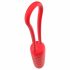 Vibeconnect Faith - Rechargeable, Waterproof Stick Vibrator (Red) 