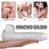 HD Martin - Suction Cup Realistic Dildo (White) 