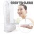 Sex HD Martin - Suction Cup, Realistic Dildo with Balls (White)