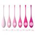 HD Eggs - 6-Piece Kegel Ball Set (Pink) 