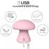 HD Mushroom - Rechargeable Facial Massager (Pink) 