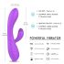 HD Muses Cordless Waterproof Warming Vibrator (Purple) 