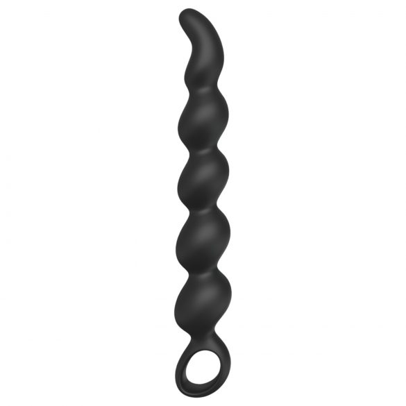 Sex HD Steven - beaded anal dildo (black)