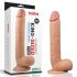 Lovetoy King-Sized - suction-cup, lifelike dildo with balls - 25cm (natural)