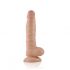 Lovetoy Real Extreme - Suction Cup Dildo with Balls - 21cm (Natural) 