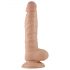 Lovetoy Real Extreme - Suction Cup Dildo with Balls - 21cm (Natural) 