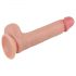 Lovetoy Nature Cock - dual-layer realistic dildo - 20cm (natural)